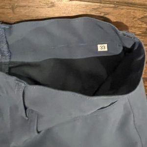 State and Liberty Chino Athletic Fit Stretch Tech Chino - Slate Blue - Size 33